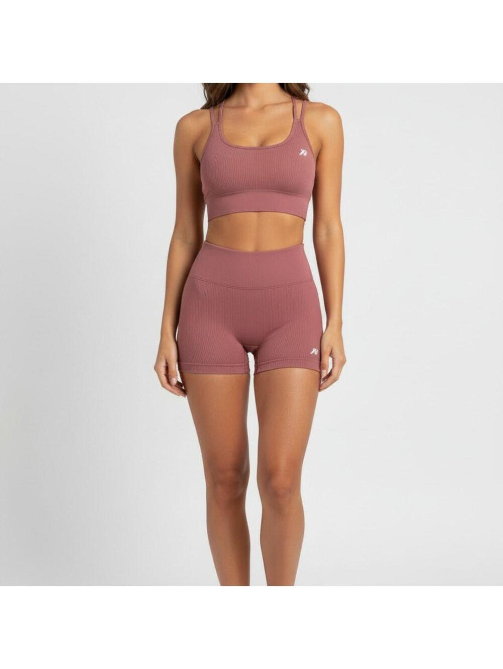 Oner Active Women's Burgundy and Brown Bra